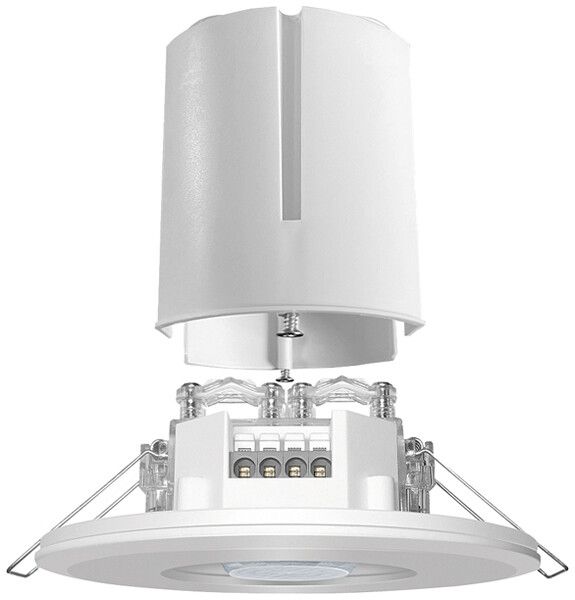 Rilevatore di presenza INS ESYLUX PD-FLAT 360/8 BMS ROUND, bianco
