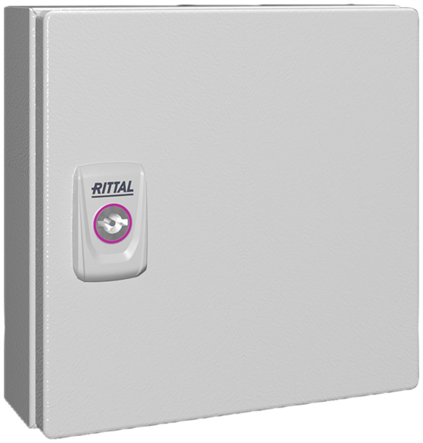 Kleingehäuse Rittal KX E-Box, IP66, 200×200×80mm, Stahlblech