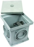 Cassetta di sezionamento DEHN/elvatec in materia sintetica 197×197×204mm grigio