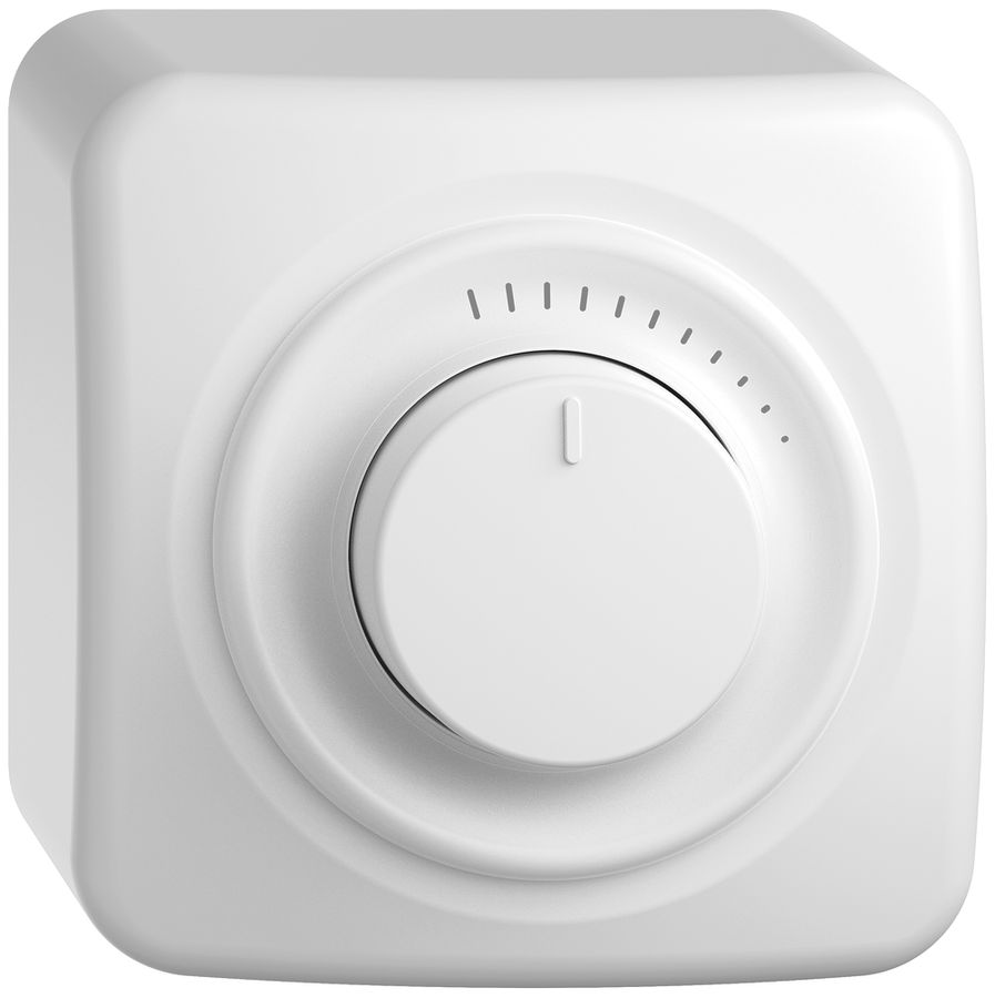 Régulateur de vitesse AP SDUE 230VAC, 1 phase, 20…400VA, 76×76mm, blanc