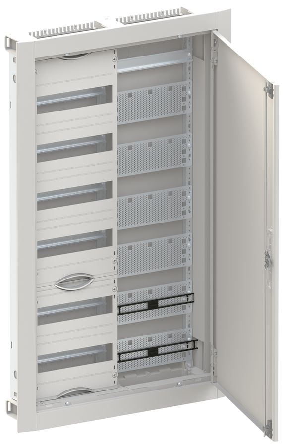 Distributeur ENC ABB ComfortLine 6 rangées 72UM avec porte 615×1014×125mm