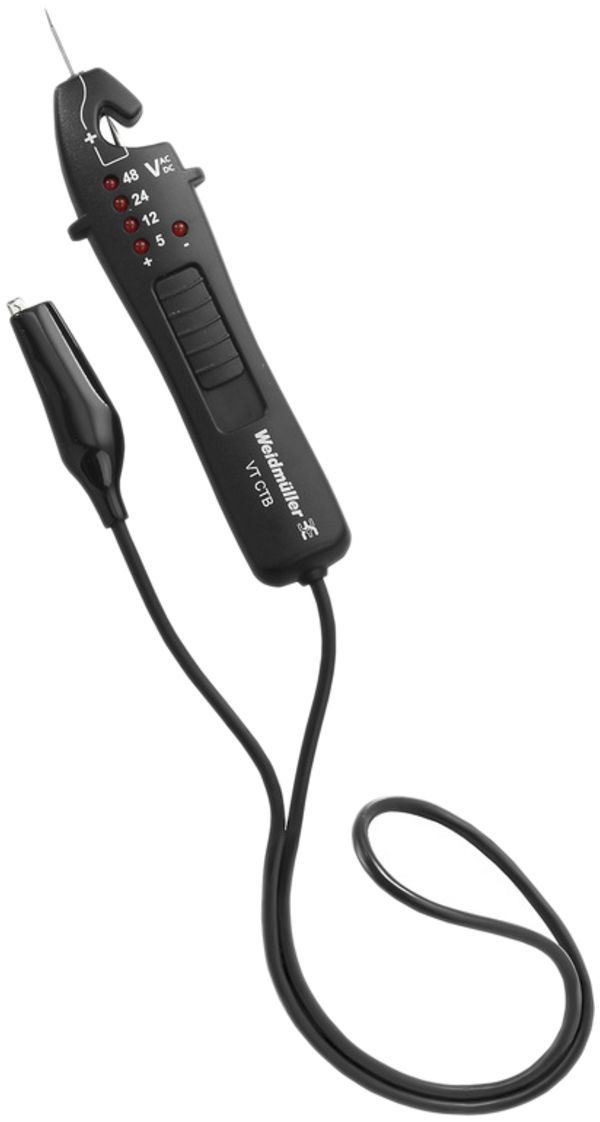 Spannungsprüfer Weidmüller VT CTB, 3…48VAC/DC, 0…65Hz, IP40