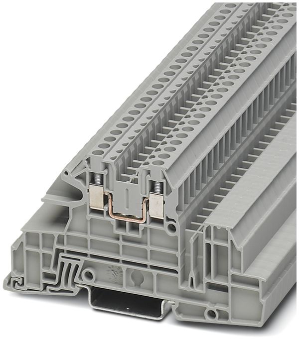 Installationsklemme 0.2…4mm² L Schraubanschluss grau