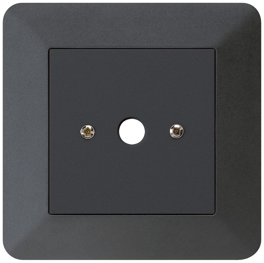 Boîte de raccordement ENC kallysto.trend noir Ø9mm sans bornier