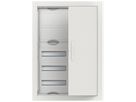 Distributeur ENC ABB ComfortLine 5 rangées 72UM a.bornes&porte 615×864×125mm