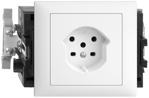 Prise INC EDIZIOdue T15 blanc 49…69mm Snap