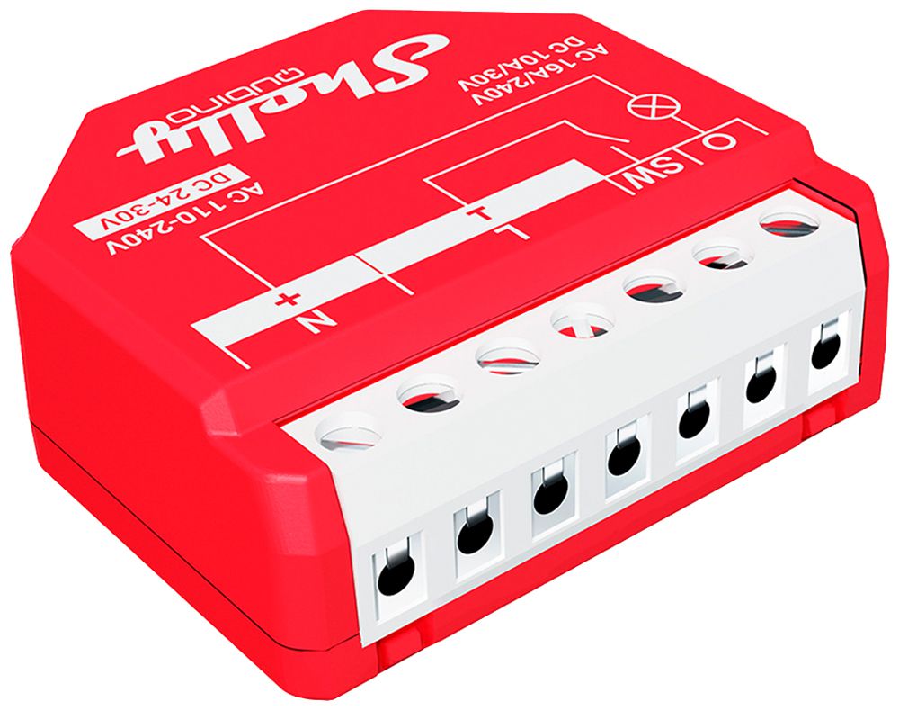 EB-RF-Schaltaktor Shelly Wave 1PM Z-Wave 1-Kan 110…240V