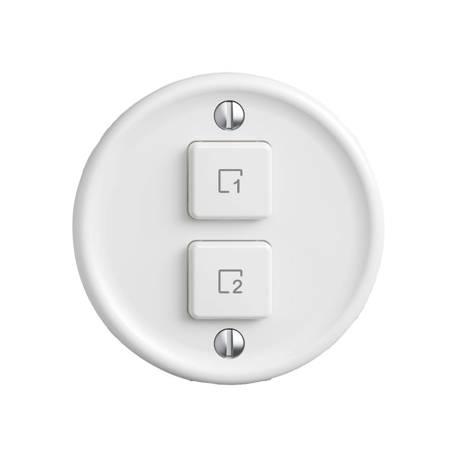 Kit de montage STANDARDdue Wiser SNAPFIX® p.pouss.scène 2 scènes vert.2T bc