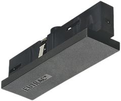 Alimentation centrale SLV pour rail conducteur EUTRAC, noir