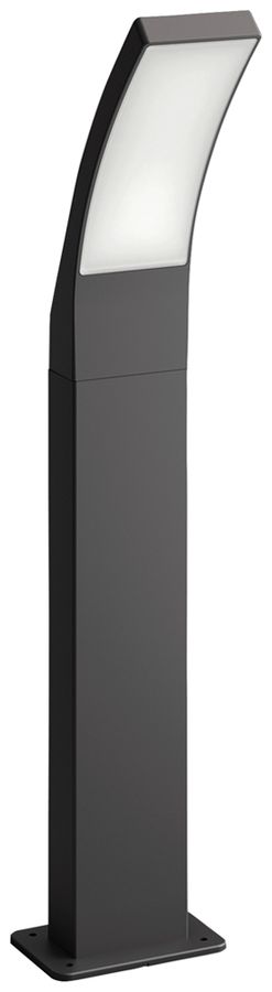 Borne lumineuse LED Philips Splay 12W 1100lm 2700K plaq.d.base 600mm IP44 anthr.