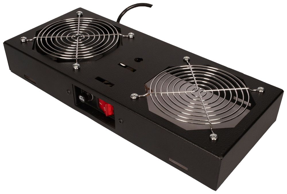 Lüfter ROLINE 385×87×205mm 230V Dachlüfter schwarz 108m³/h