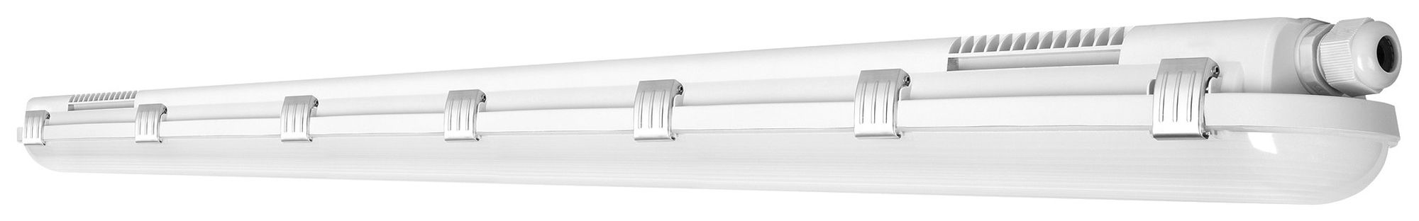 LED-Feuchtraumleuchte LDV DP S 46W 6400lm 4000K 1500mm grau