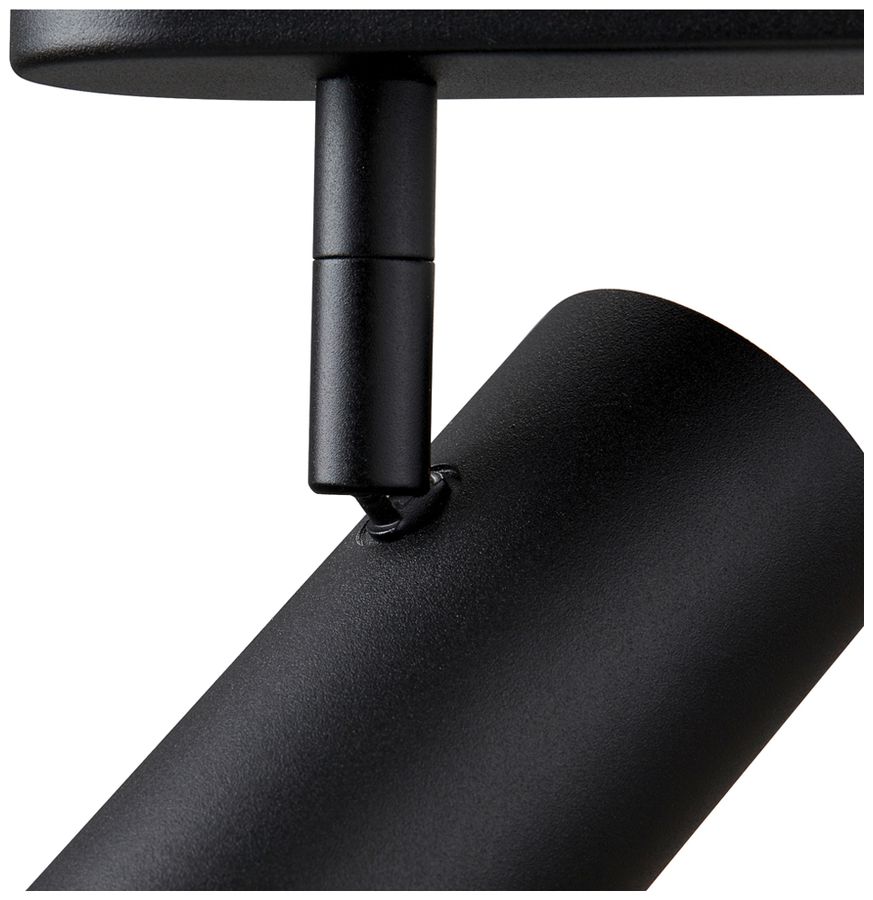 LED-Spot SLV NOBLO 12W 1450lm 927 DIM 240×105×127mm schwarz 2×Spot