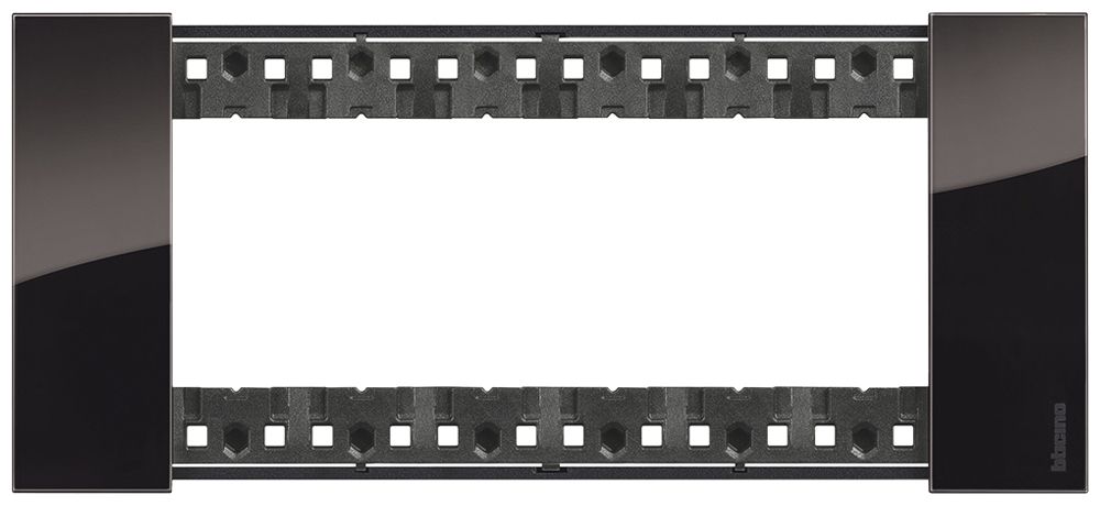Abdeckrahmen Living Now 6 Module 192.5×86mm night