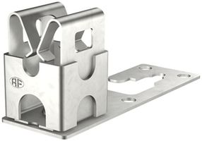 Supporto per conduttore FL 33 per eternit piatto, acciaio inossidabile A2