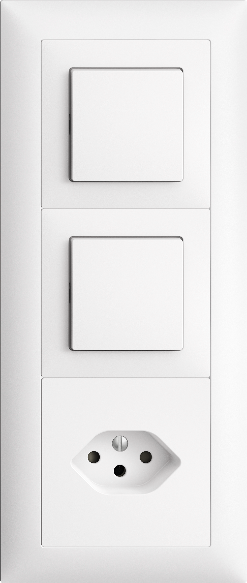 UP-Kombination EDUE 3×1, Taster AR + Taster AR + T13 ws