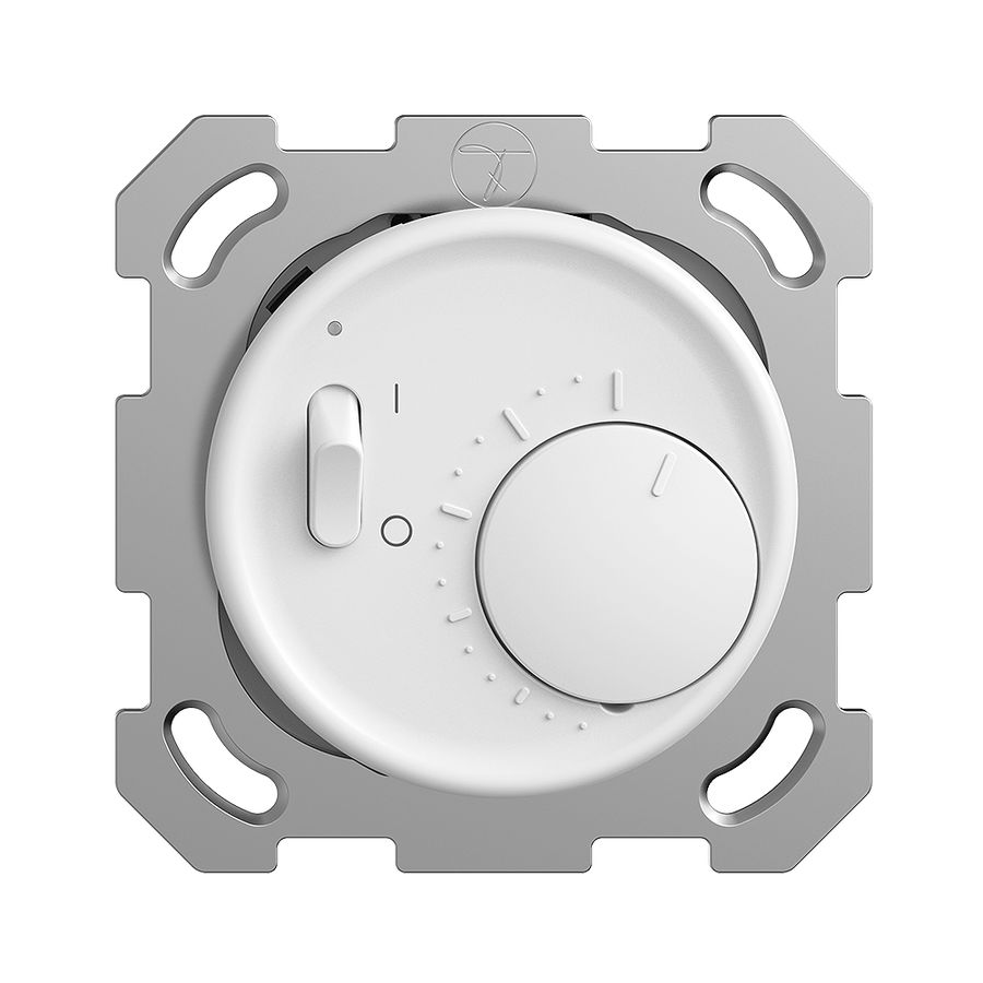UP-Raumthermostat STANDARDdue weiss mit Schalter