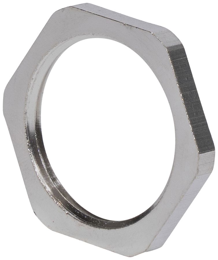 Gegenmutter Plica Messing M32×1.5mm sechskant