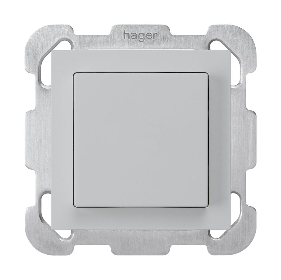 Variateur de lumière ENC BT 25…500VA gris clair KAL, coupure de phase ascendante