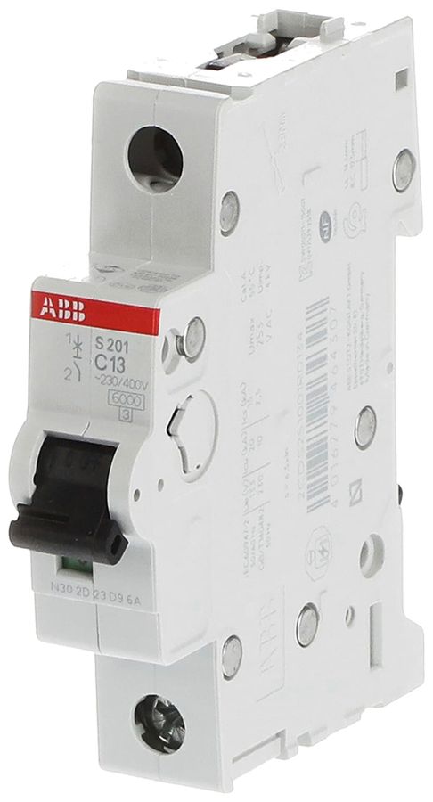 Disgiuntore ABB S201-C13 13A C 6kA