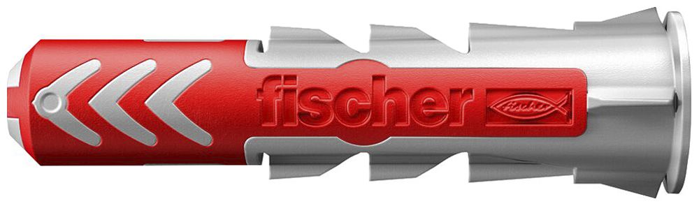 Universaldübel fischer DuoPower 12×60mm Nylon grau/rot