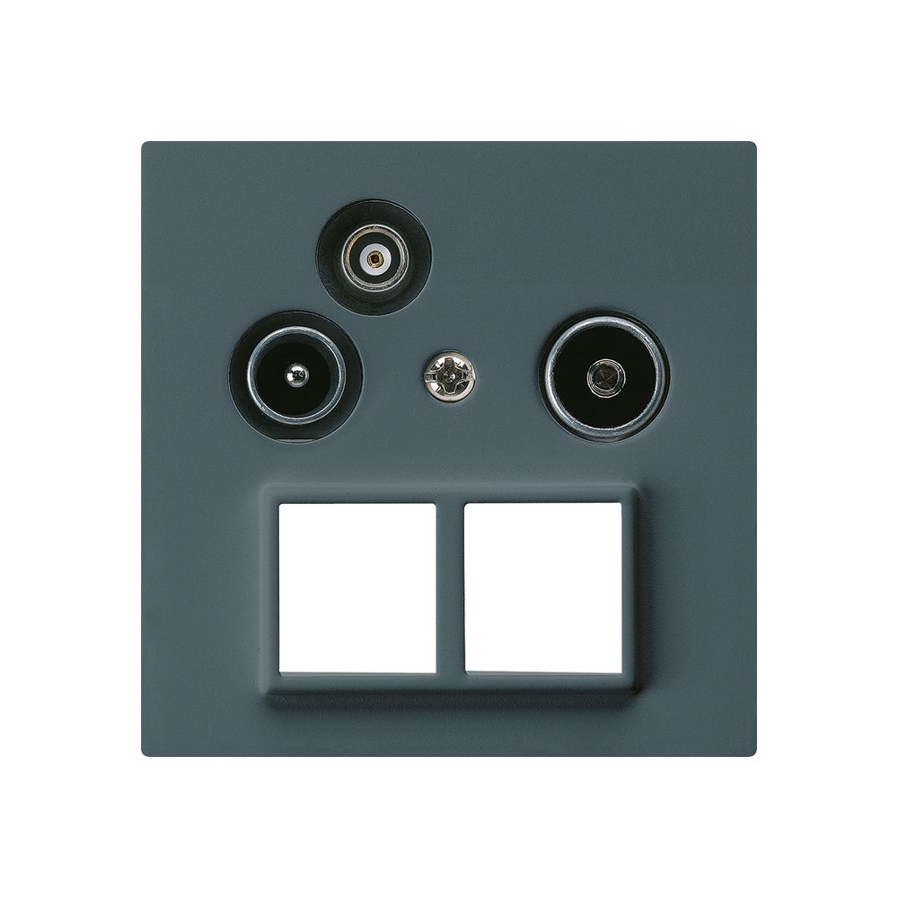 Antennendose R/TV-Daten kallysto HMS A 2GHz 11db anthrazit