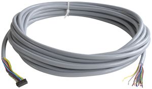 Câble de commande BBC Bircher Hyperion, détecteur maître/commande porte, gris