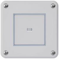 Contatto pulsante INC robusto IP55 grigio illuminato per combinazione
