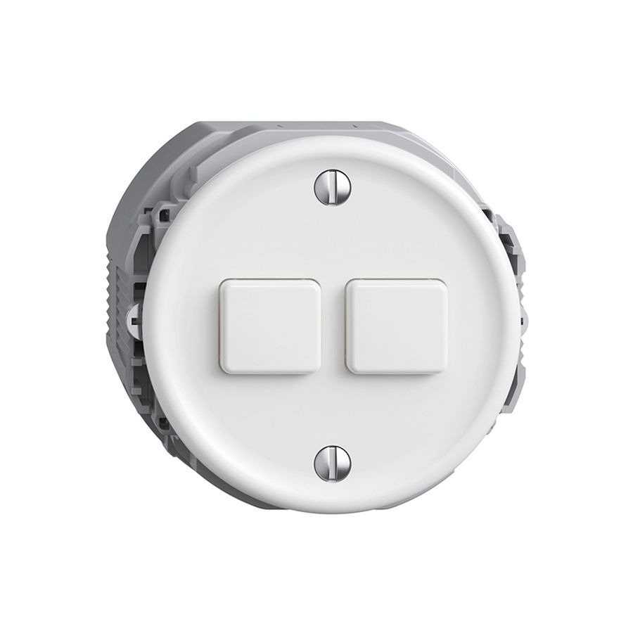 Nebenstelle zu Druckschalter 2K/2T WLAN Sdue Wiser weiss