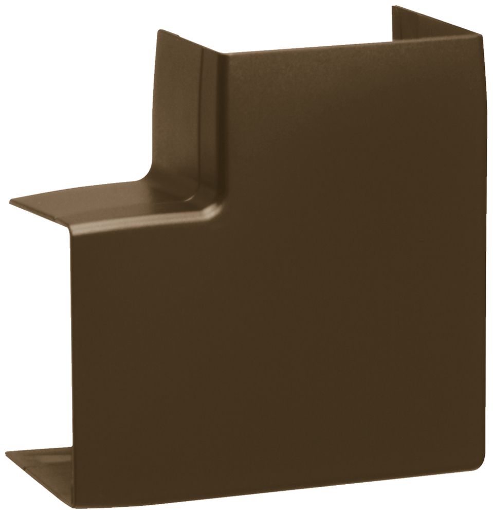 Angolo piatto Hager tehalit.LF 57×40mm marrone IP30