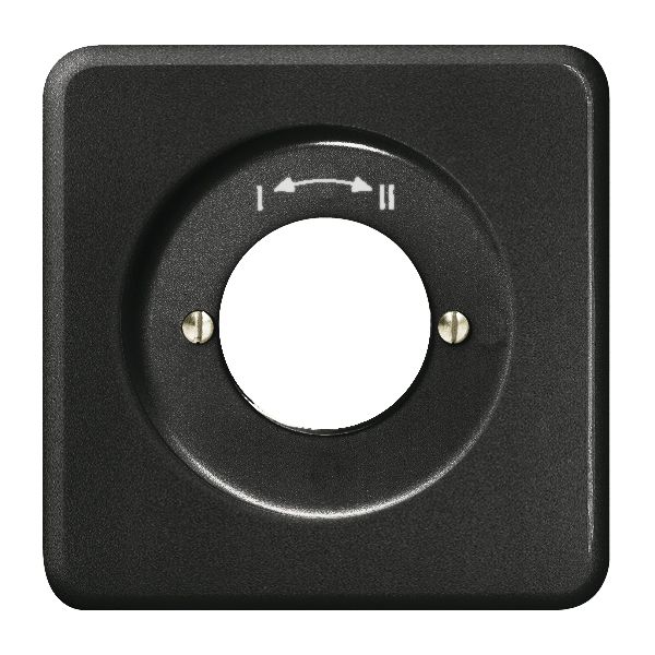 Kit frontale INC I-II nero per contatto rot.imp.a chiave