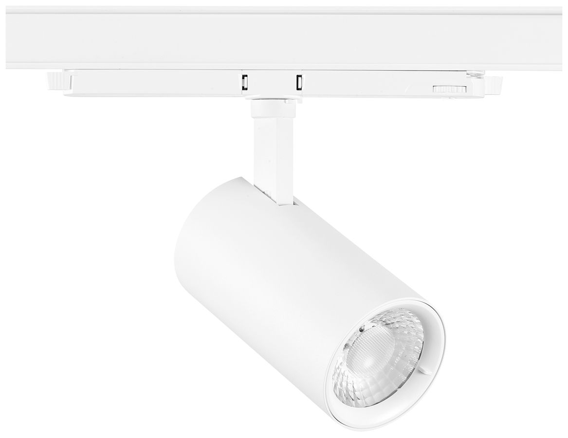 Spot LED Sylvania Pixo Medium 31W 3525lm 930 24/36/54° DALI AD3PH Ø81mm blanc