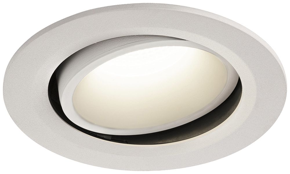 LED-Downlight SLV NUMINOS MOVE L 25.4W 2450lm 4000K 55° DIM Ø160×86mm ws/ws