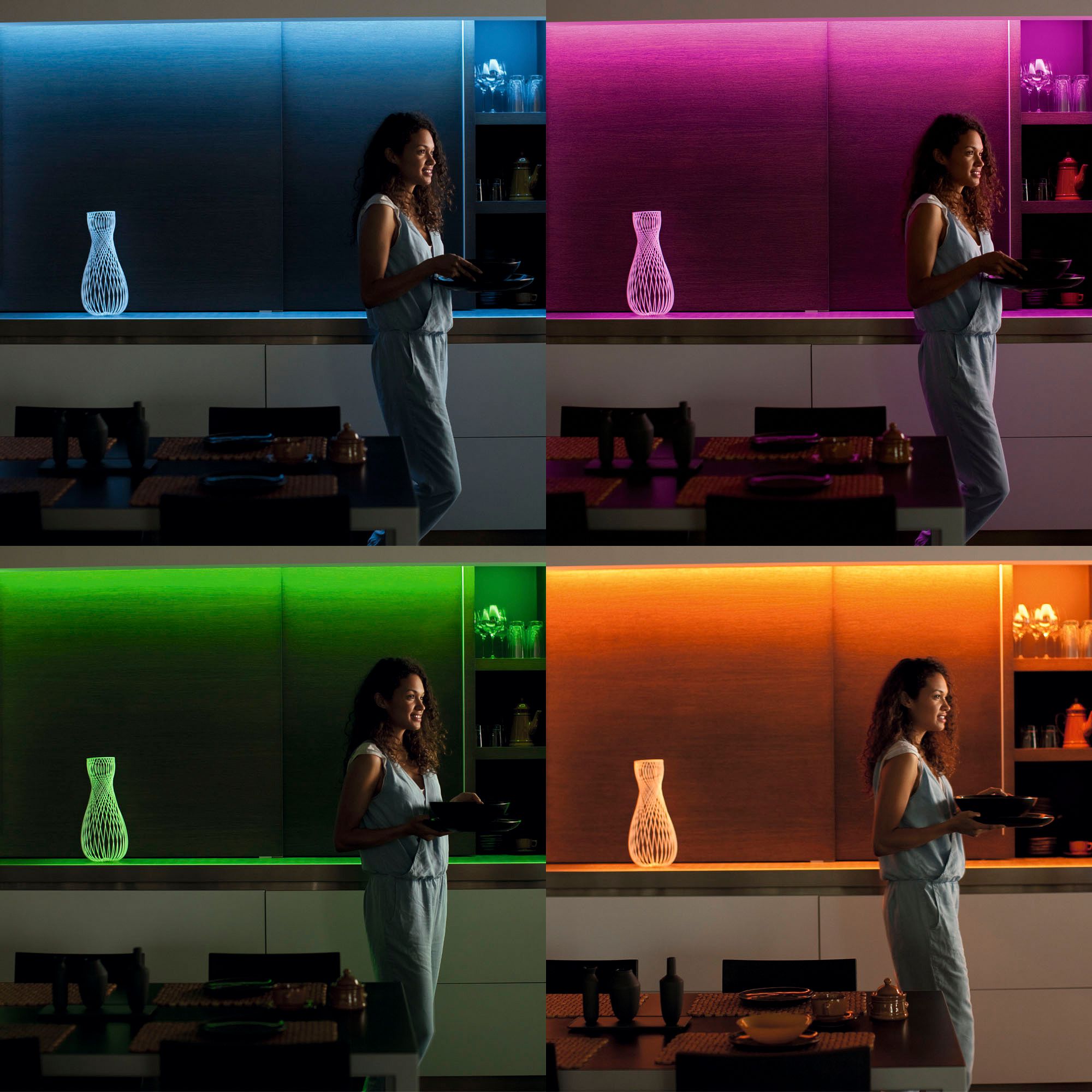 Ruban lumineux LED Philips Lightstrip 220…240V RGB 120° 5m télécommande