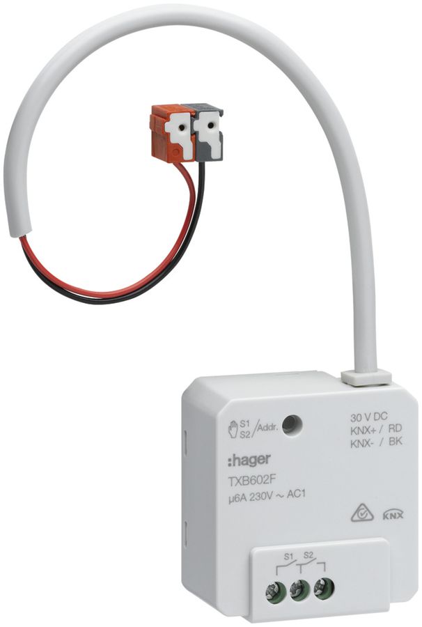 EB-Schaltausgang KNX Hager easy 6A 2-fach