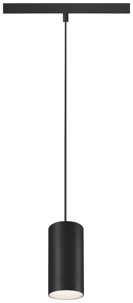 LED-Pendelleuchte SLV NUMINOS S 48V AD 16W 1350lm 940 DALI Ø60 schwarz/weiss