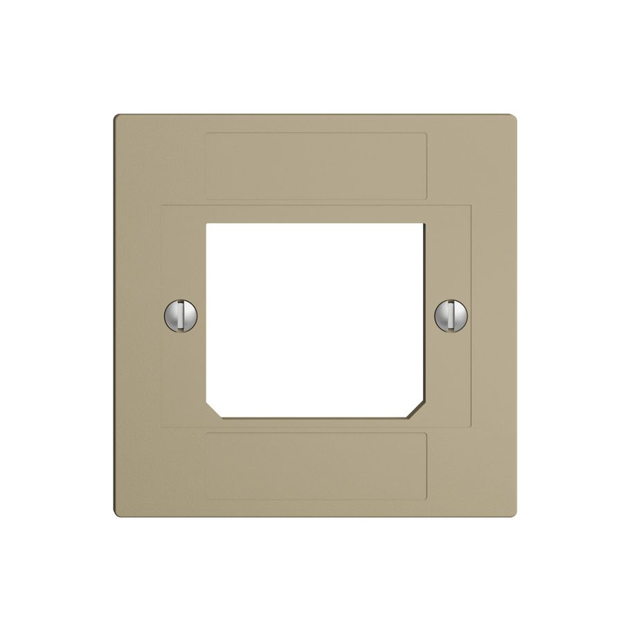 Frontplatte ITplus ADSL EDIZIOdue sand 3×RJ/1×T+T