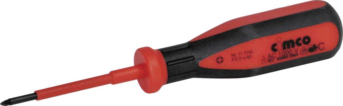 Kreuzschraubenzieher Pz 0 VDE 1000V