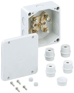 Boîte dérivation AP WK 060 6² 100×100×50mm