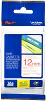 Cassette ruban Brother TZe-232 12mm×8m, blanc/rouge