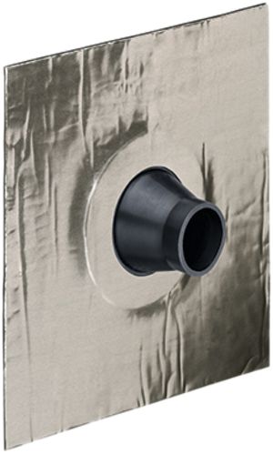 Manschette AGRO Aluminium luftdicht 1×Ø25…32mm für Rohre