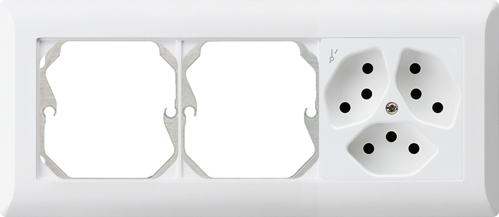 Combinazione INC KLI 1×3, Posto v + Posto v + 3×T13/1S bi