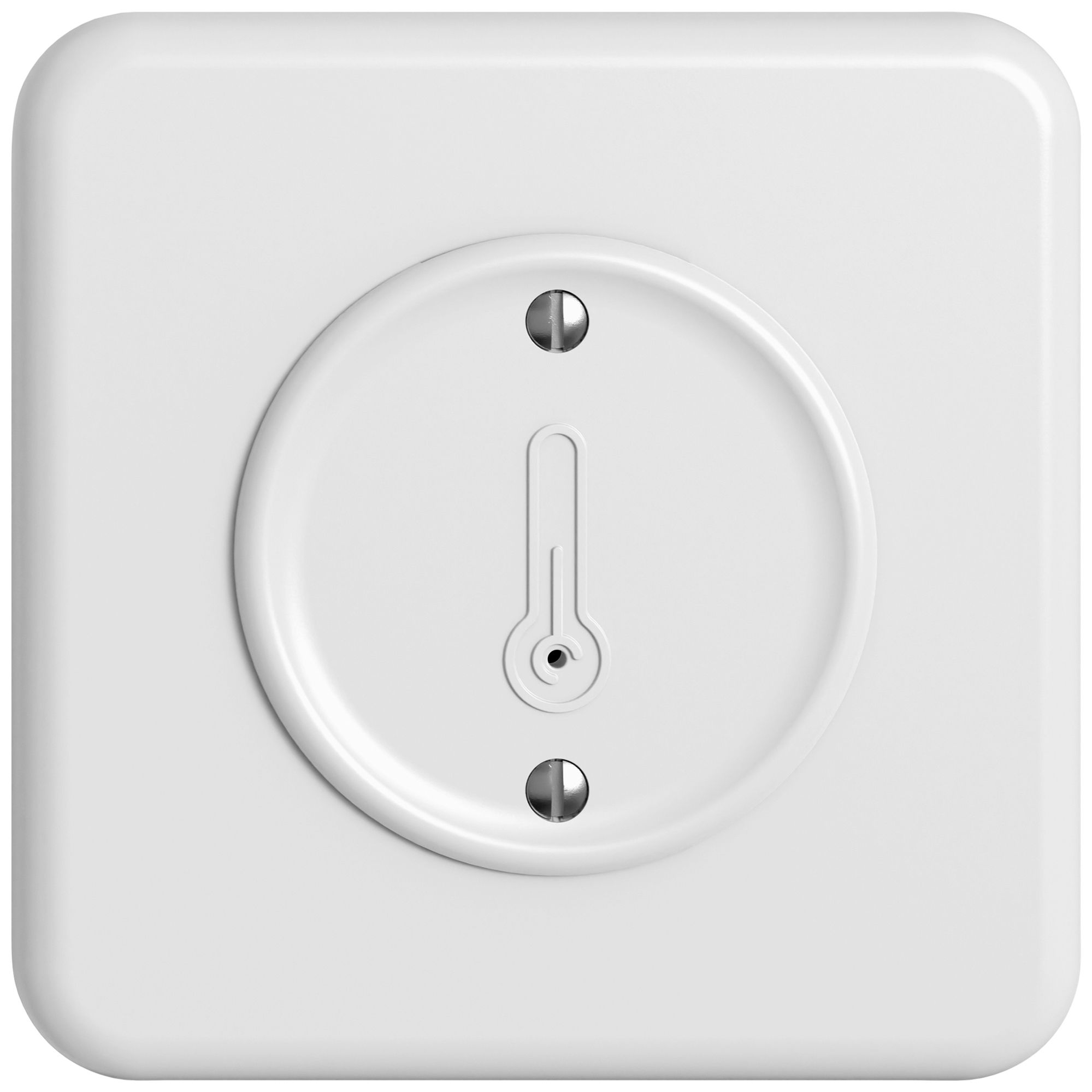 UP-Raumtemperatursensor STANDARDdue Wiser K+ 230V 90×90mm ws