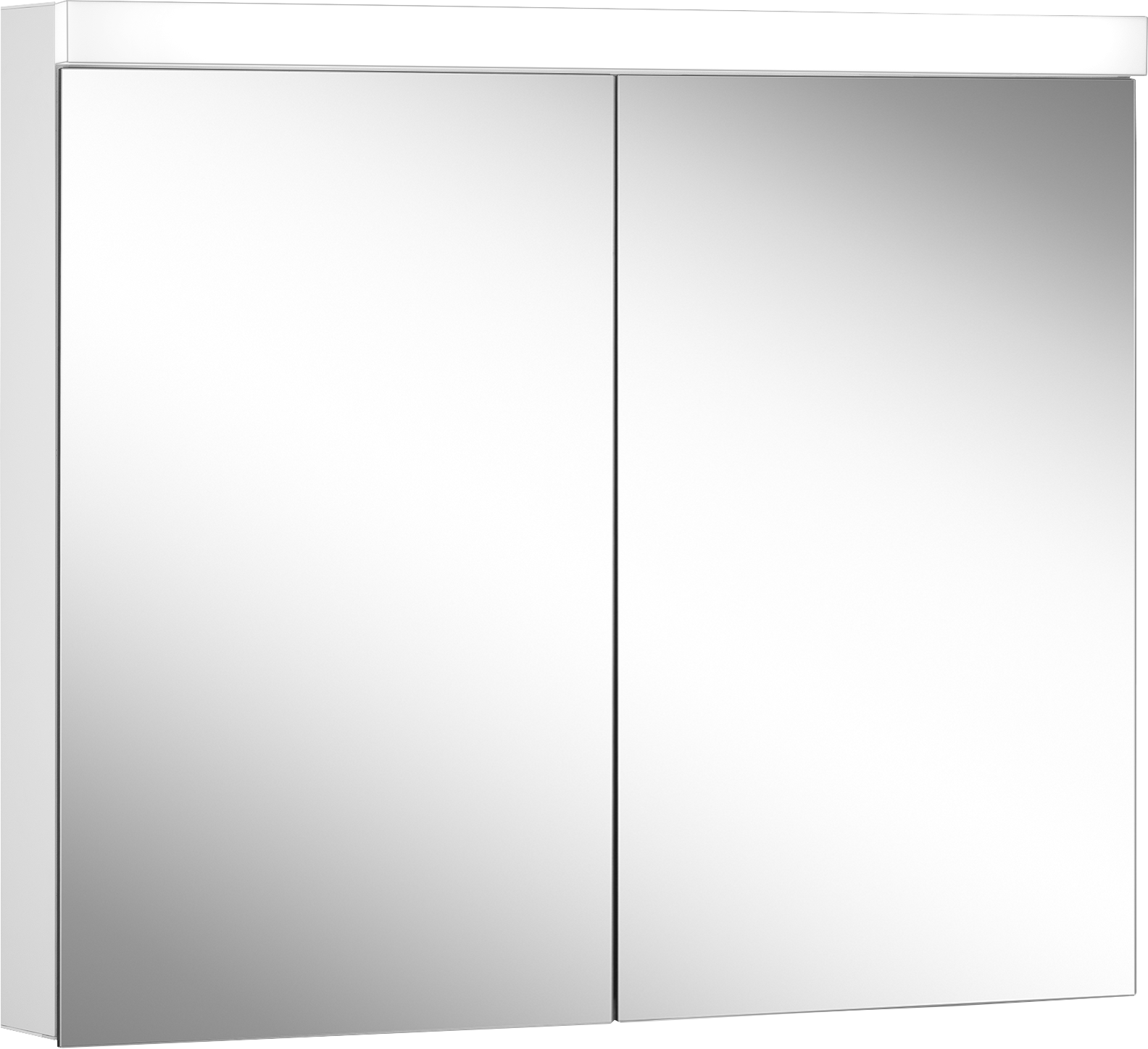 Schneider Spiegelschrank LOB 90/2/LED, 4000K, weiss