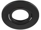 Abdeckring SLV UNIVERSAL IP20 Kunststoff Ø88mm schwenkbar schwarz
