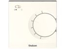 Termostato ambiente AP Theben RAMSES 706 S 230V AC 5…30°C 10A 76×76mm bianco