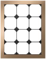 Intestazione INC EDIZIO.liv prestige SNAPFIX® 4×3 214×274mm ottone