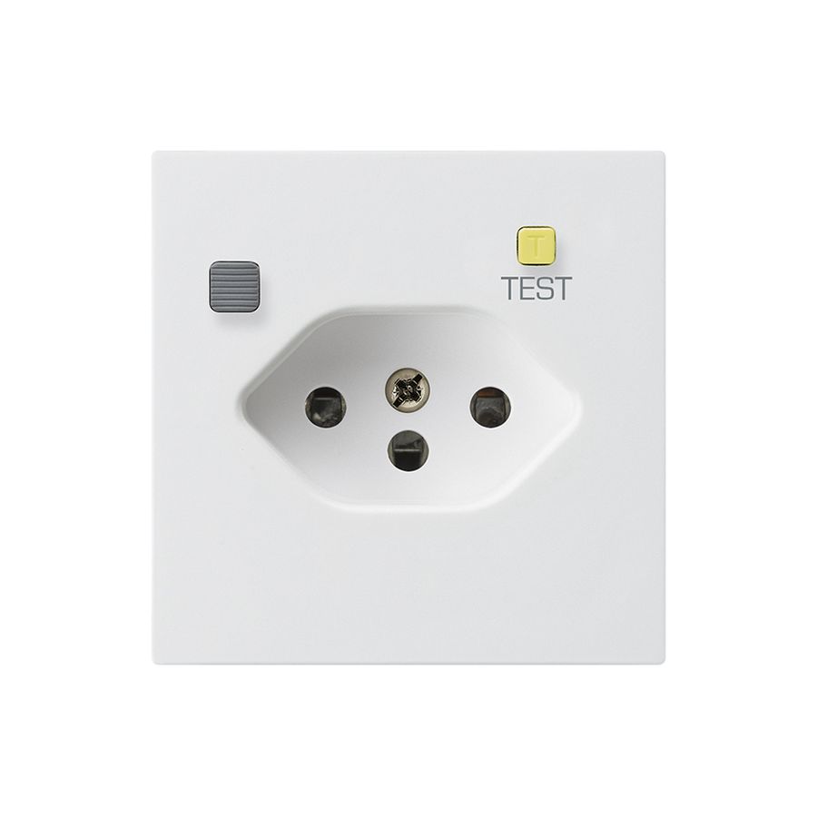 Steckdose kallysto A T13 FI 30mA weiss