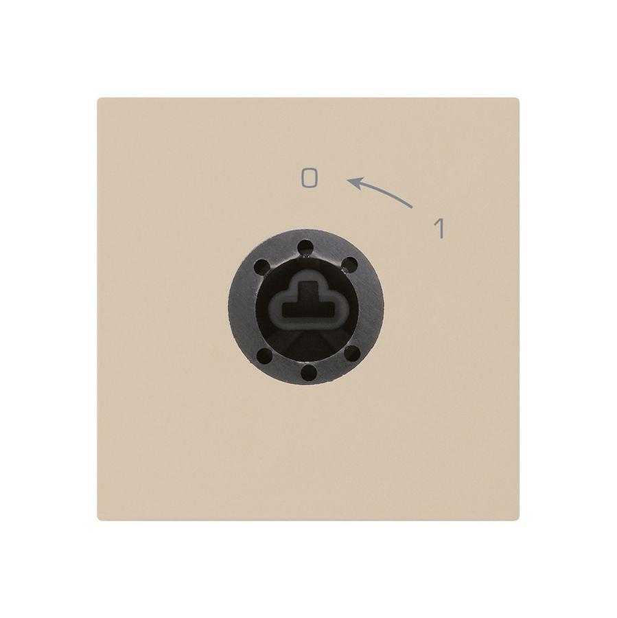 Contact pivotant 0<-1/1L beige kallysto pour serrure sans cylindre