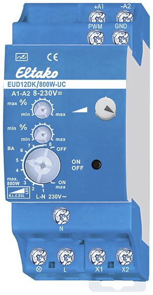 Televariatore AMD Eltako EUD12DK/800W-UC 800W 2UM